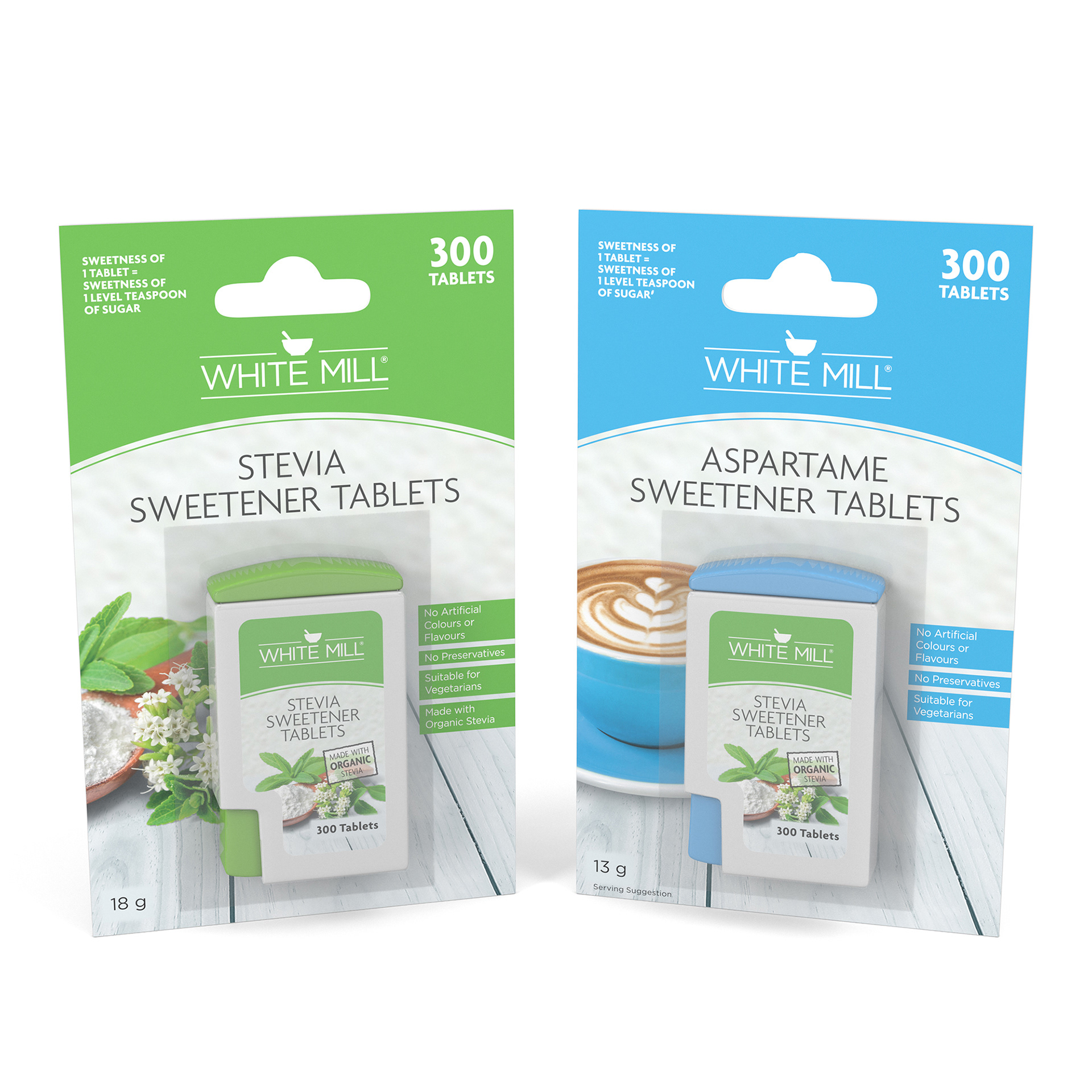 White Mill - Assorted Artificial Sweeteners