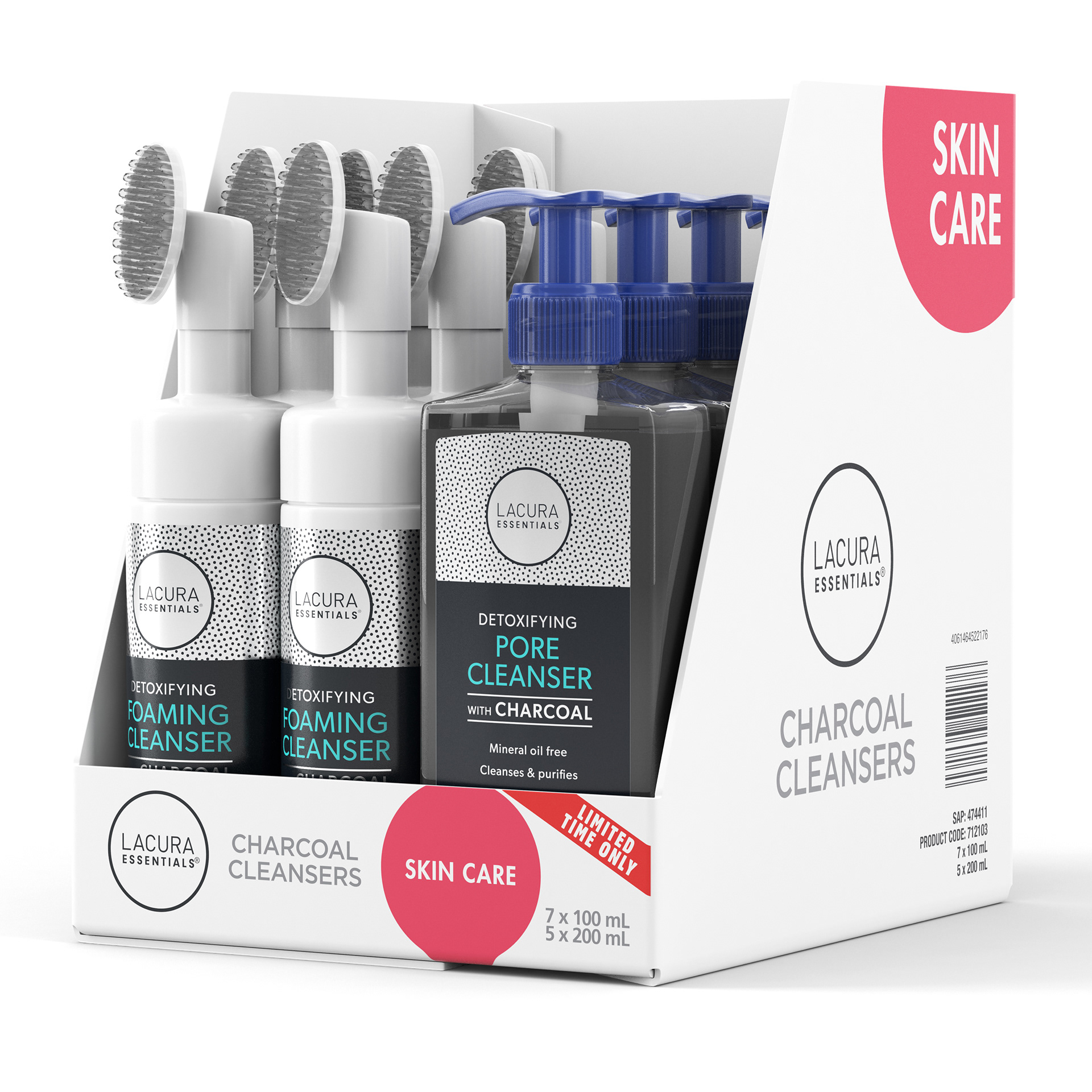 Lacura Essentials - Assorted Detoxifying Cleaners