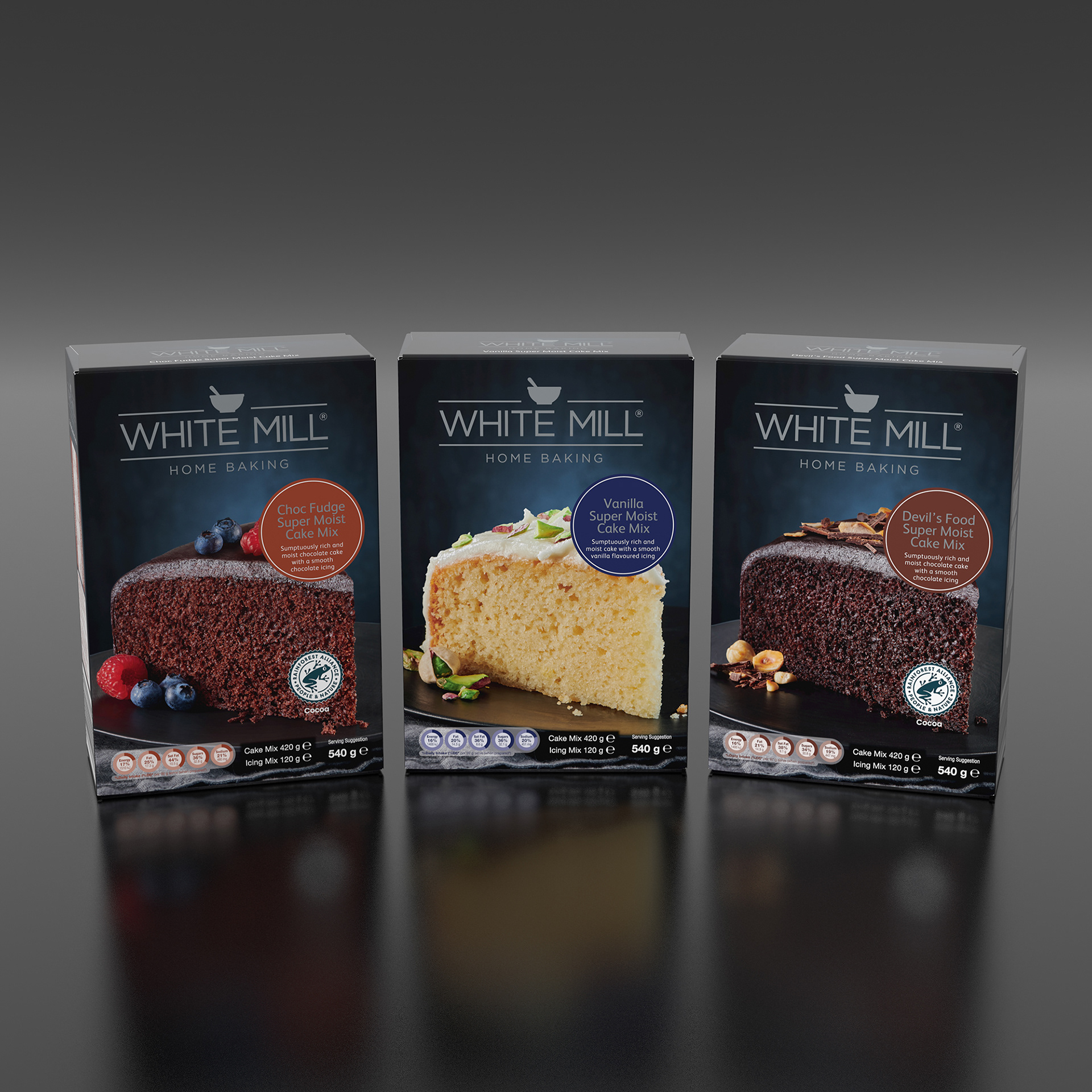 White Mill - Assorted Super Moist Cake Mix