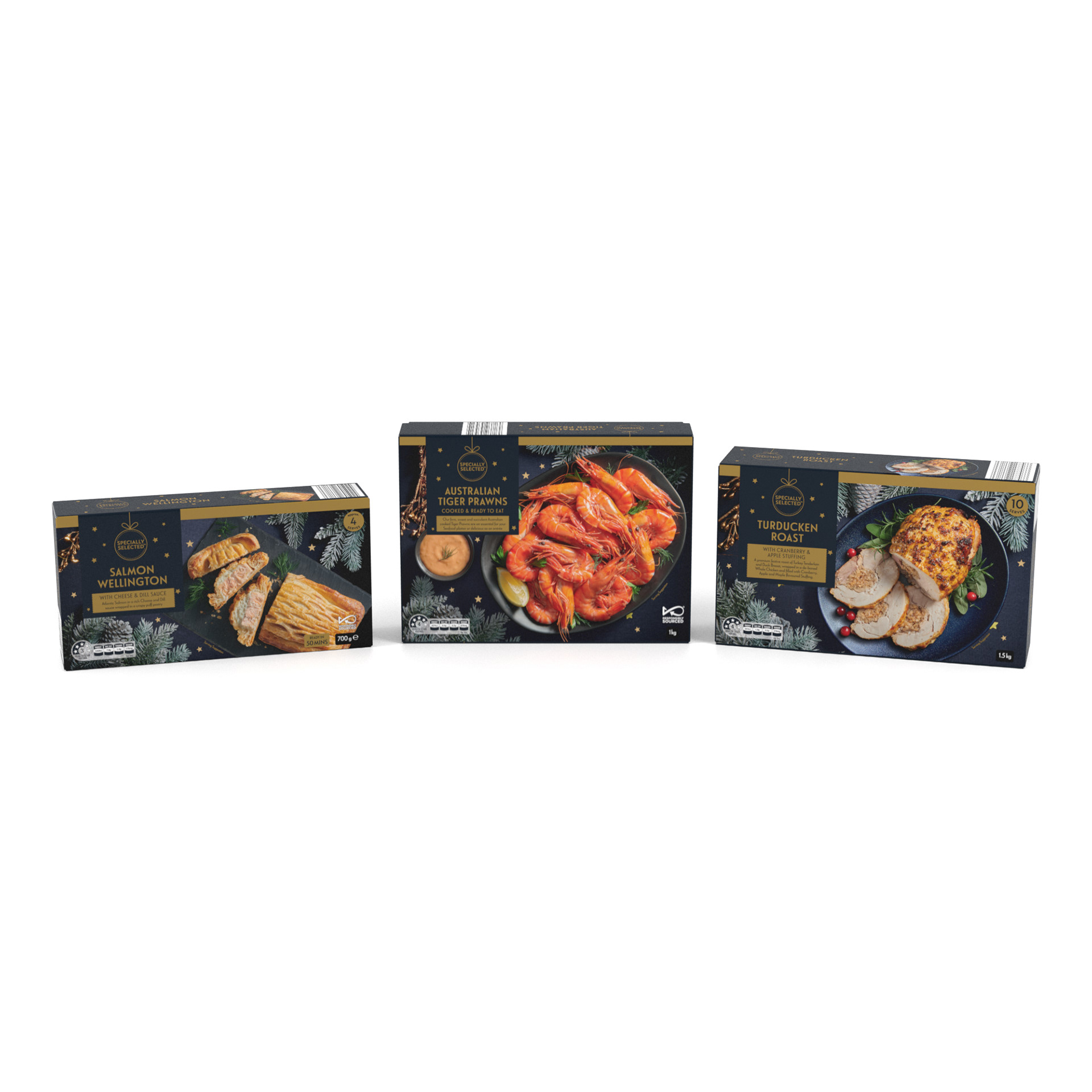 Specially Selected XMAS - Assorted Seafood & Turducken