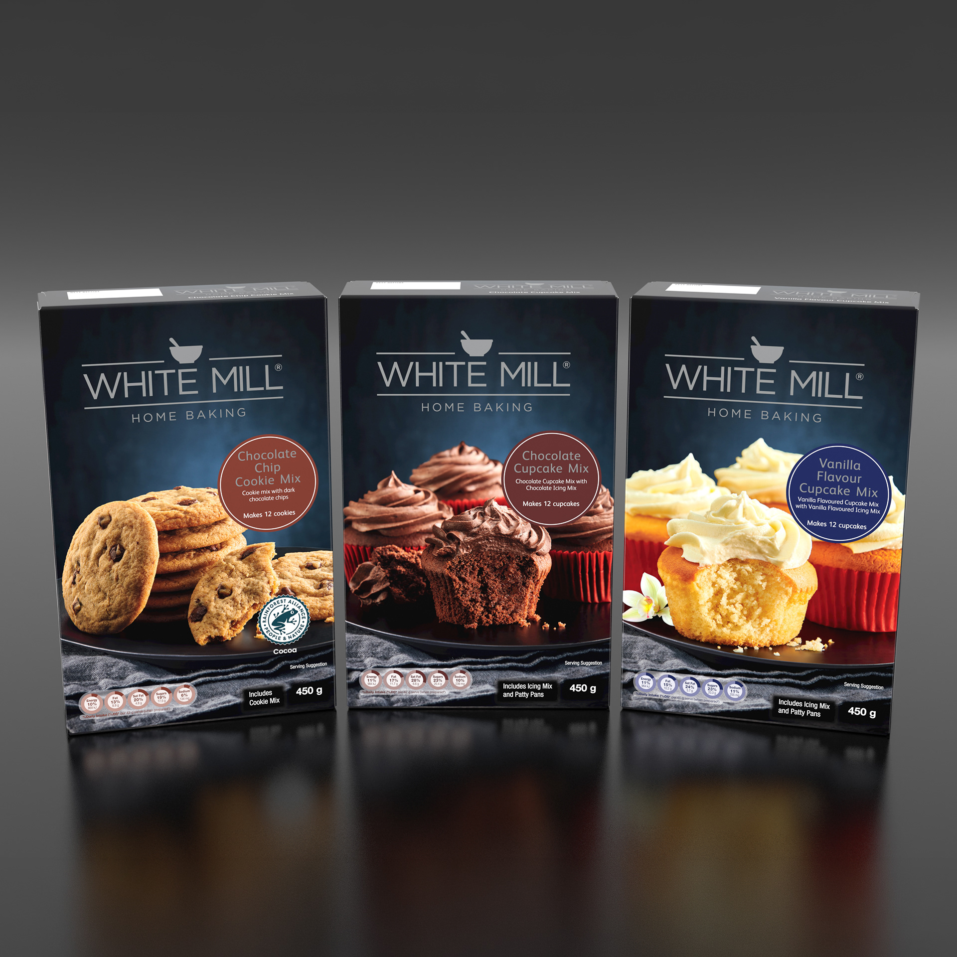 White Mill - Assorted Cupcake Mix & Cookie Mix