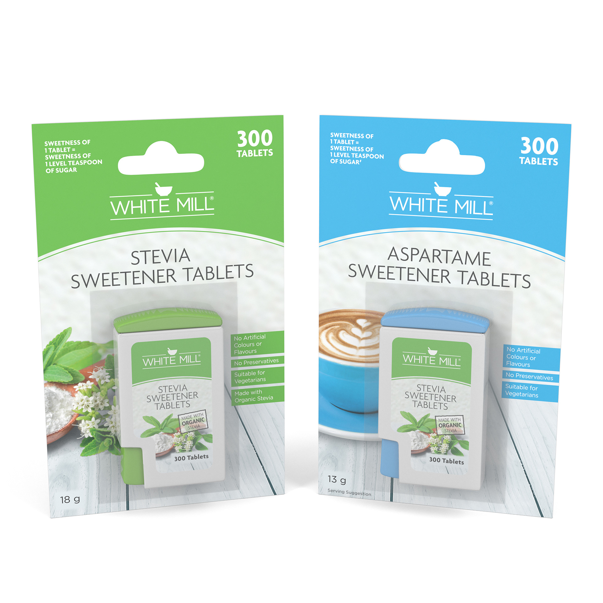 White Mill - Assorted Artificial Sweeteners