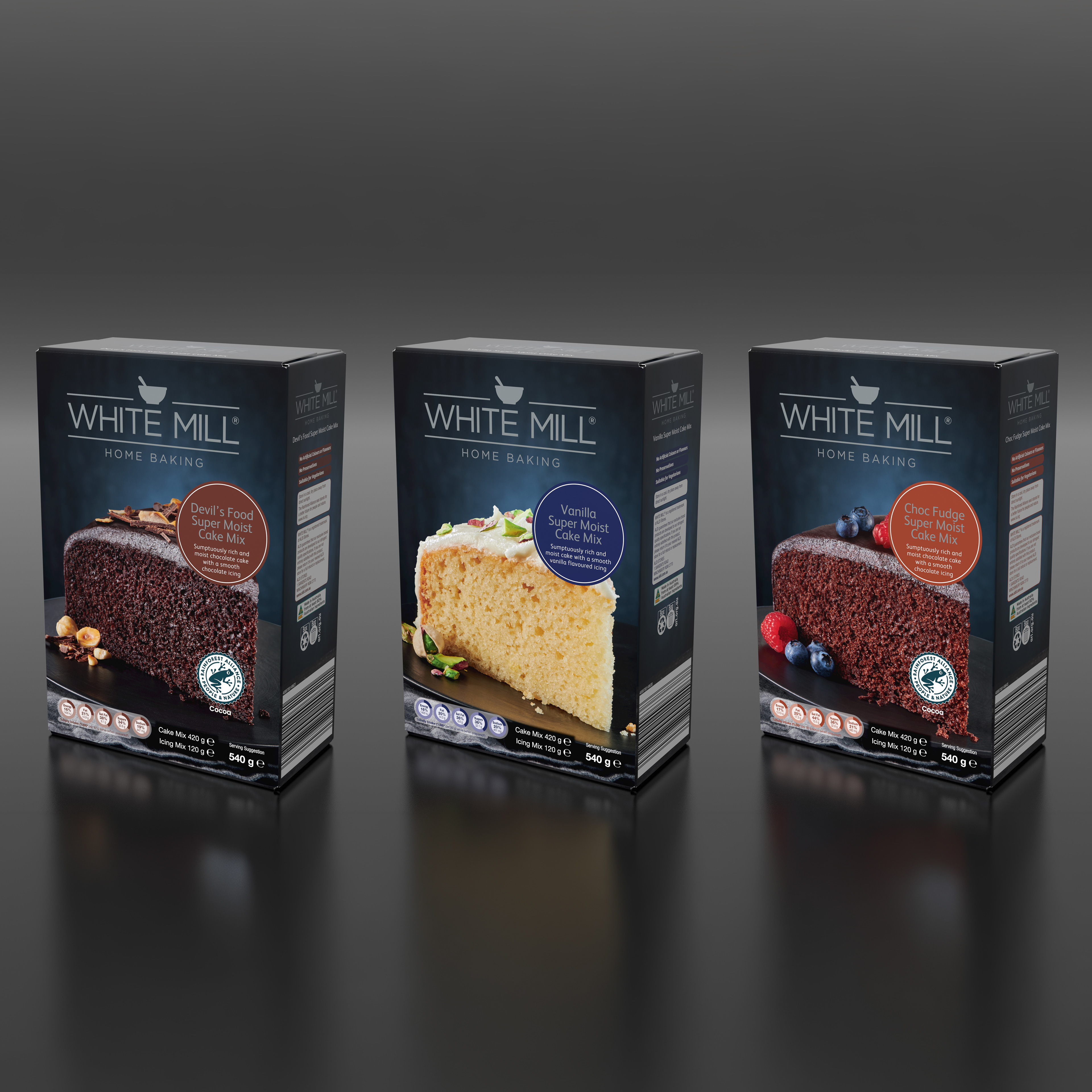 White Mill - Assorted Super Moist Cake Mix