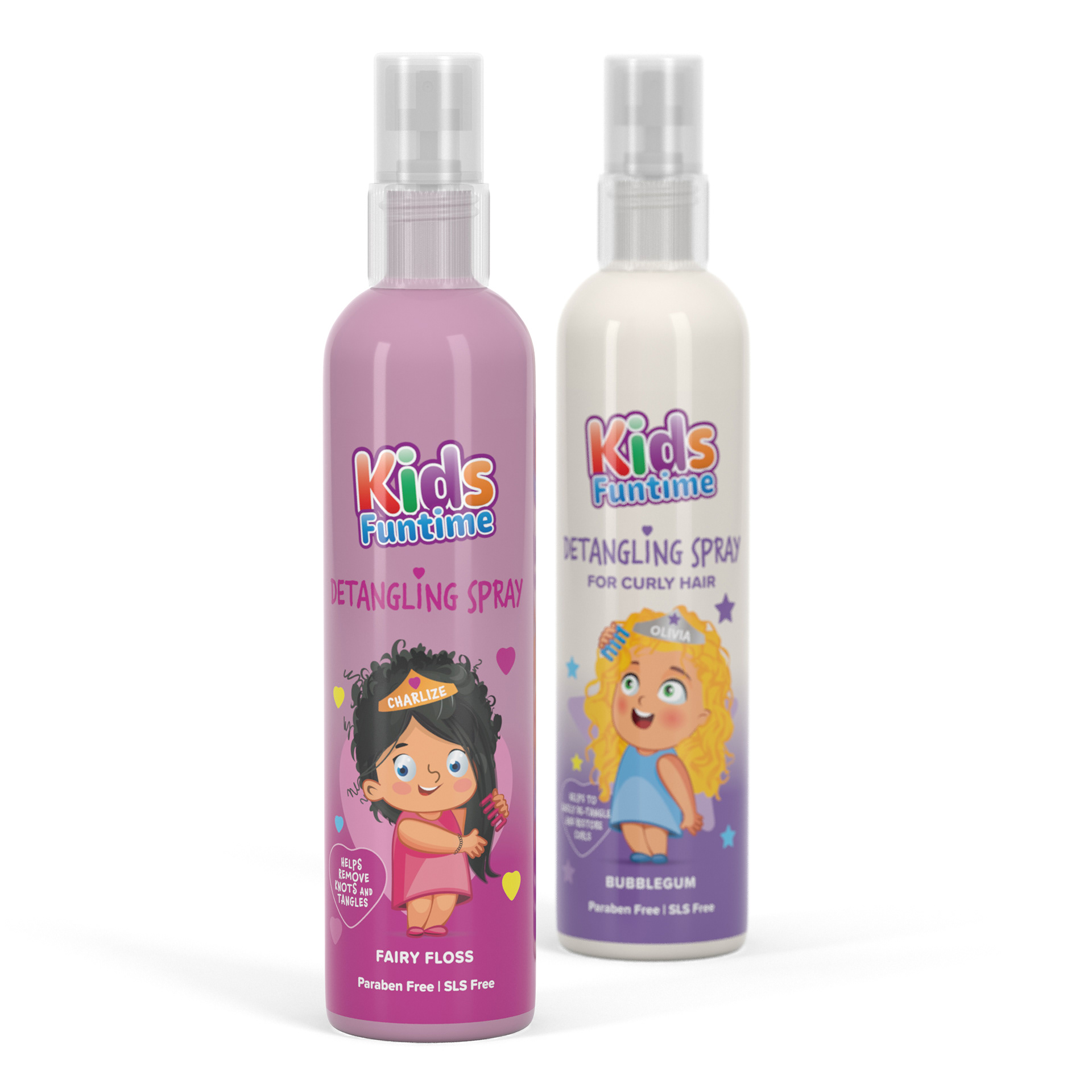 Kids Funtime - Assorted Detangling Spray