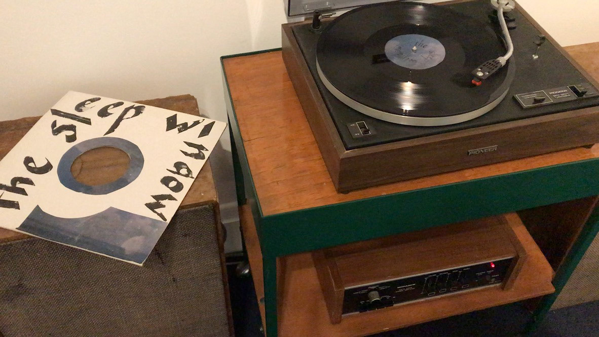 Pressed vinyl sound design by Chris Gilette