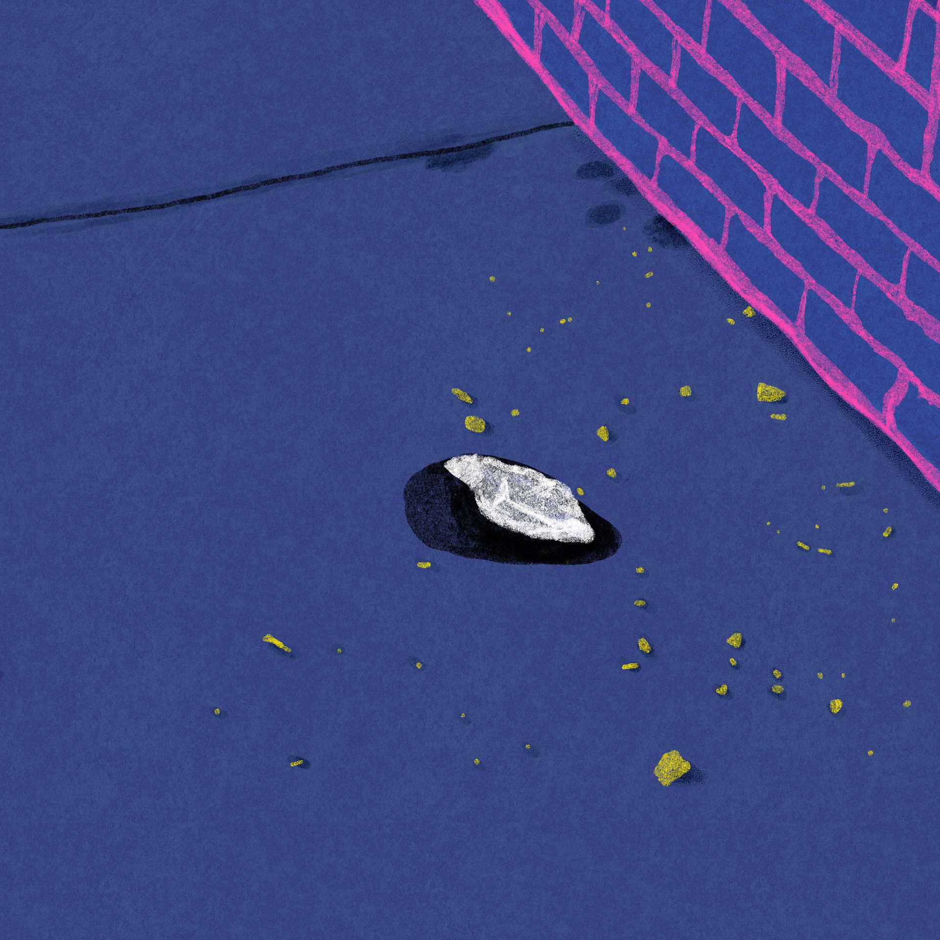 A Piece of Melting Ice, 2024.