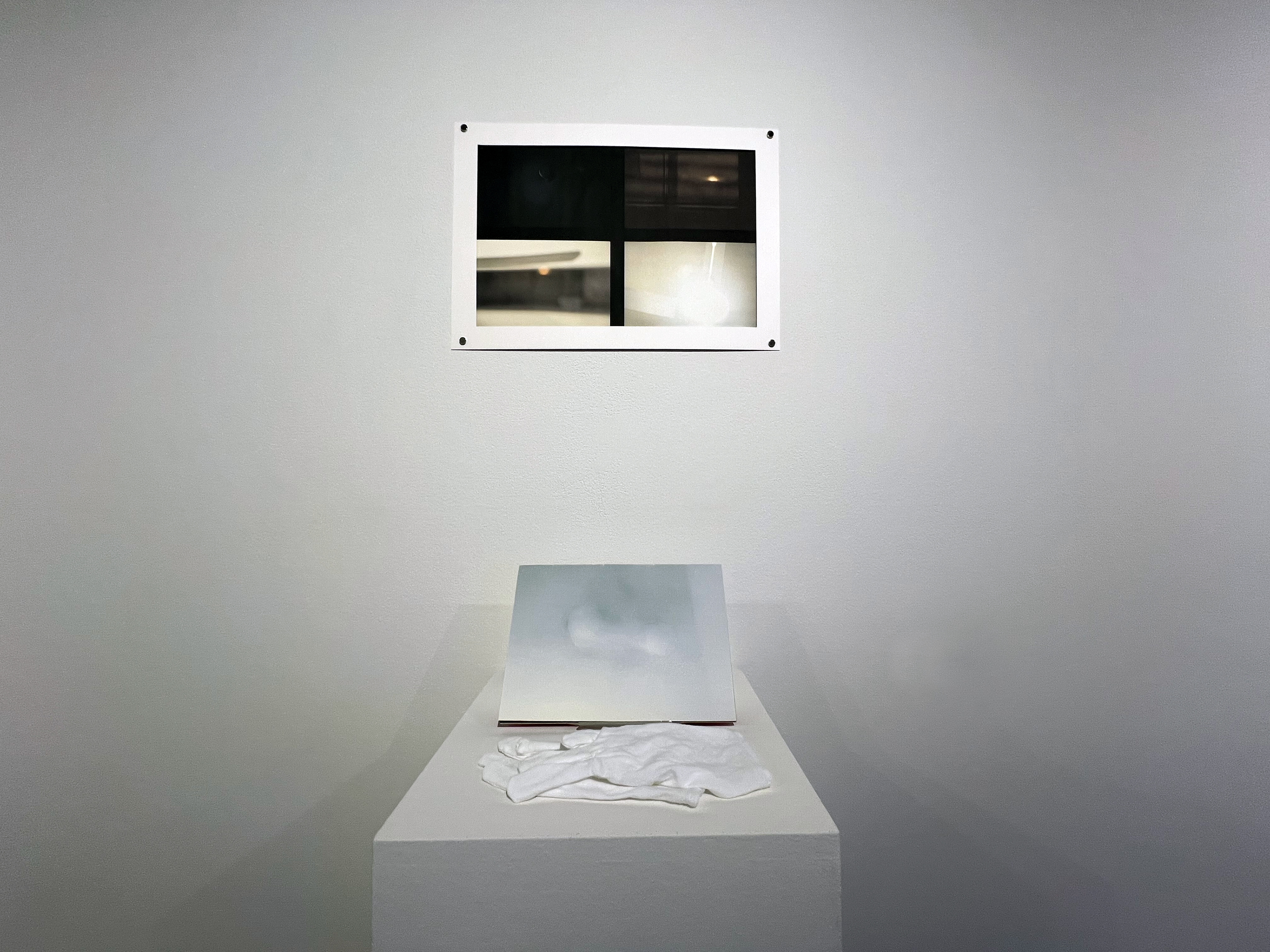 Figure 1. Exhibition detail. Wandering Mind (Second Version) , exhibited in Soo Visual Arts Center, Minneapolis, Minnesota, 2025.