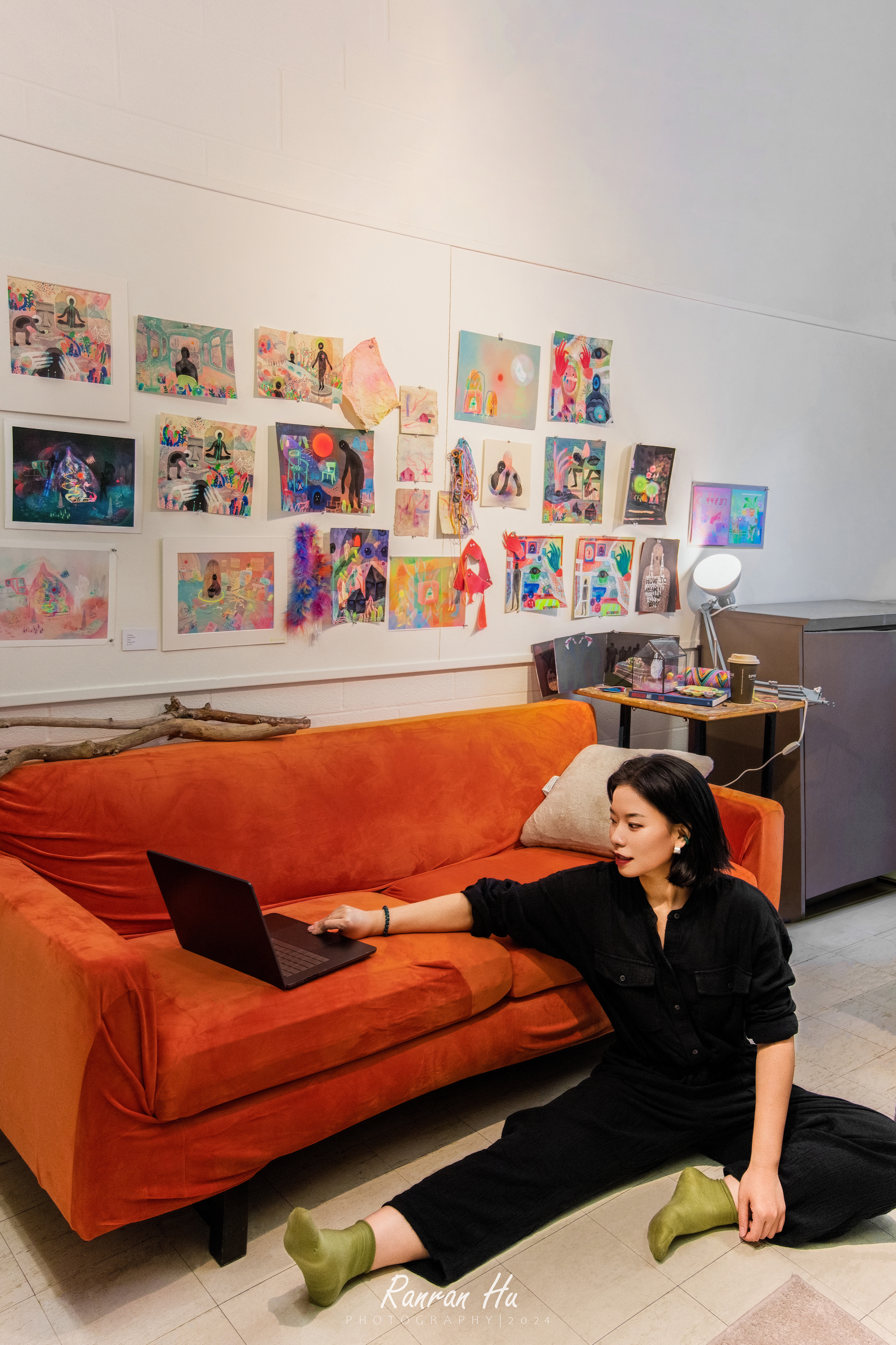 05_Yi Wang, Artist Portrait, 2024.