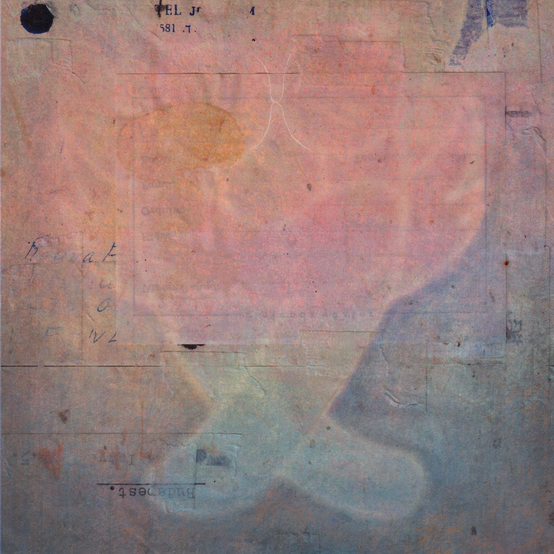 Cuddle, 《拥抱》, 8 × 8 in (20 × 20 cm), Digital Painting, Asilah Town, Morocco, 2026.