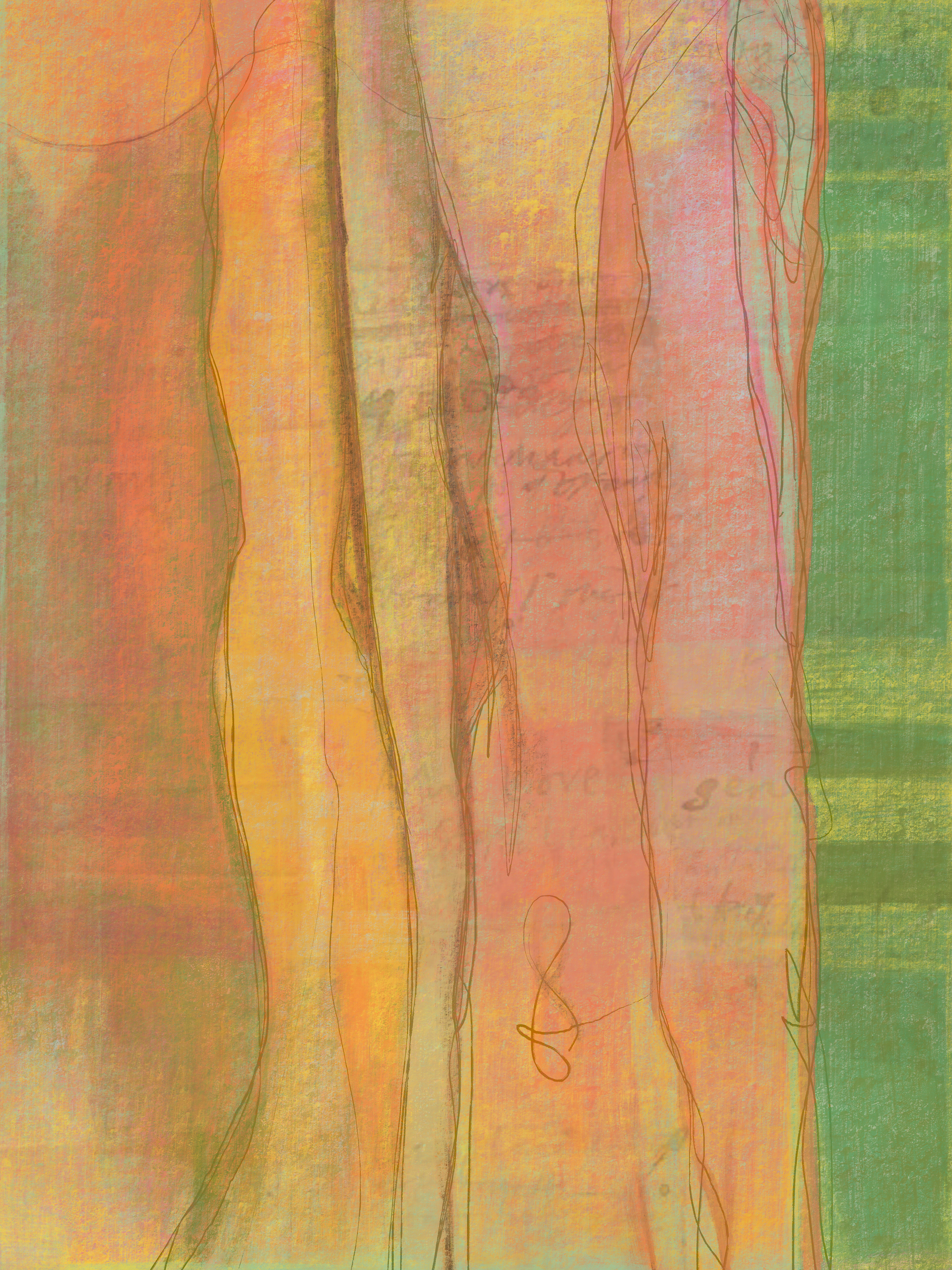 Sheer, 《纱》, 18 × 24 in (46 × 61 cm), Digital Painting, Rabat, Morocco, 2026.