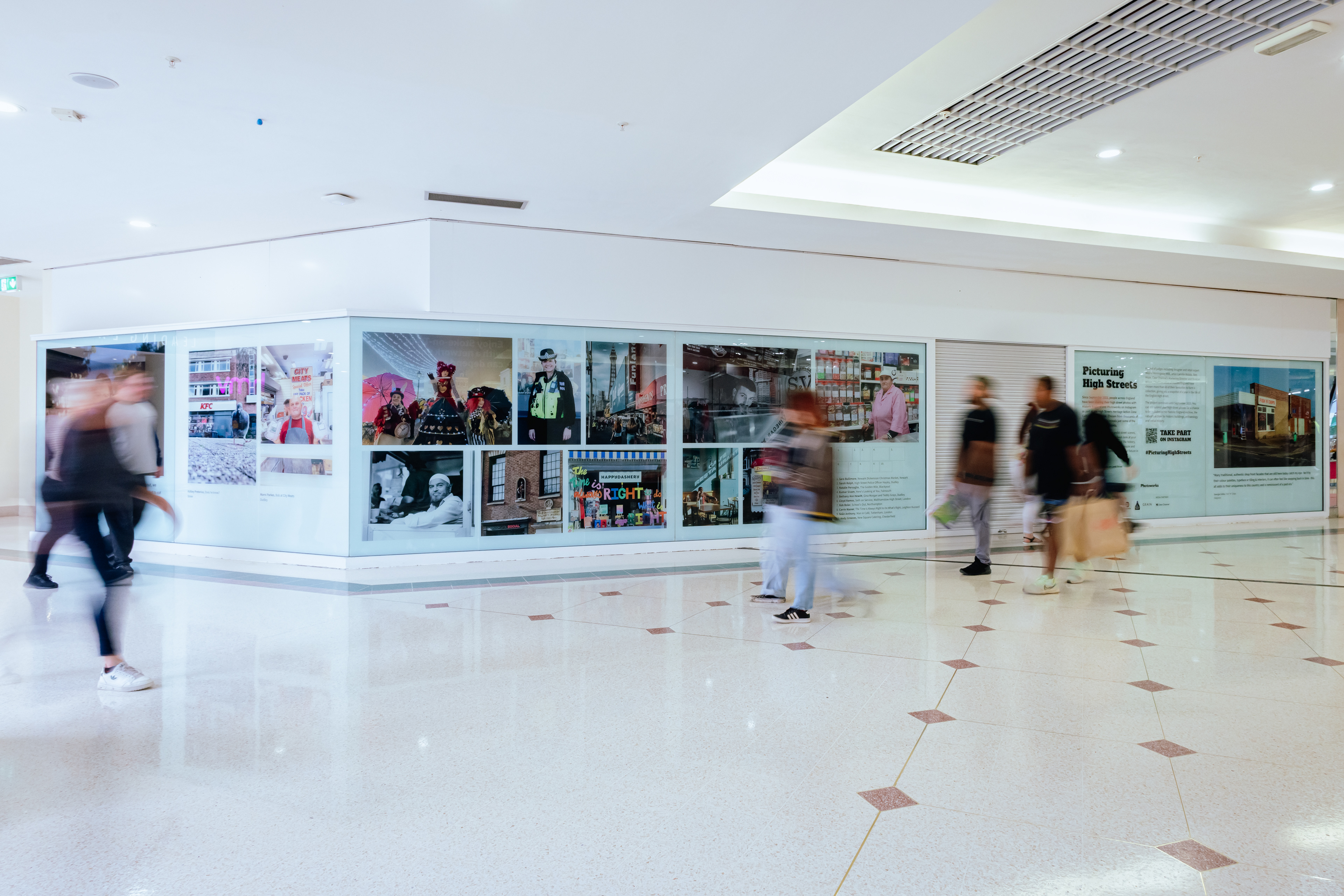 Picturing High Streets Outdoor Exhibition, Aug - Nov 2023, Stoke-on-Trent