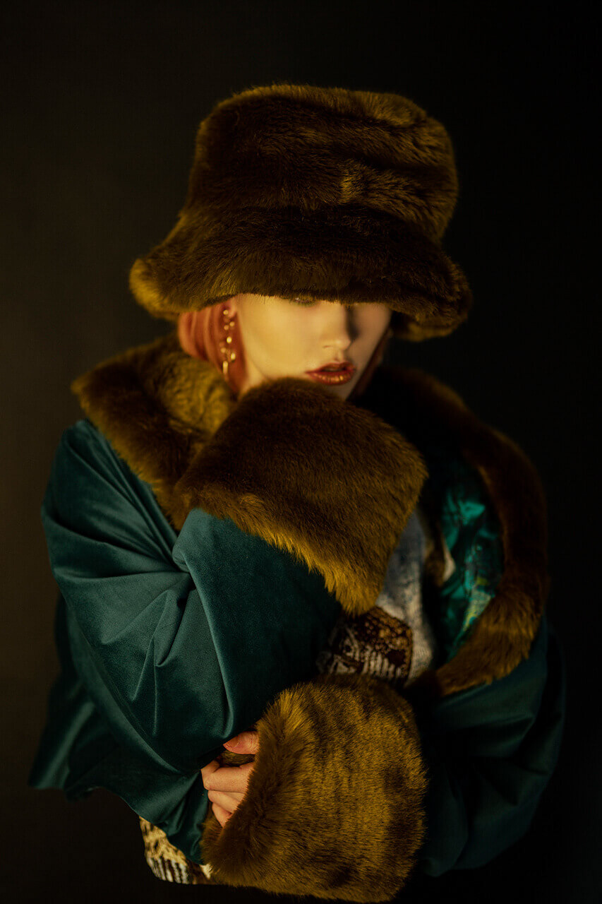 Model: Natasha Lawer   Stylist: Tom Westwood Designer: Mia Grace Cooper