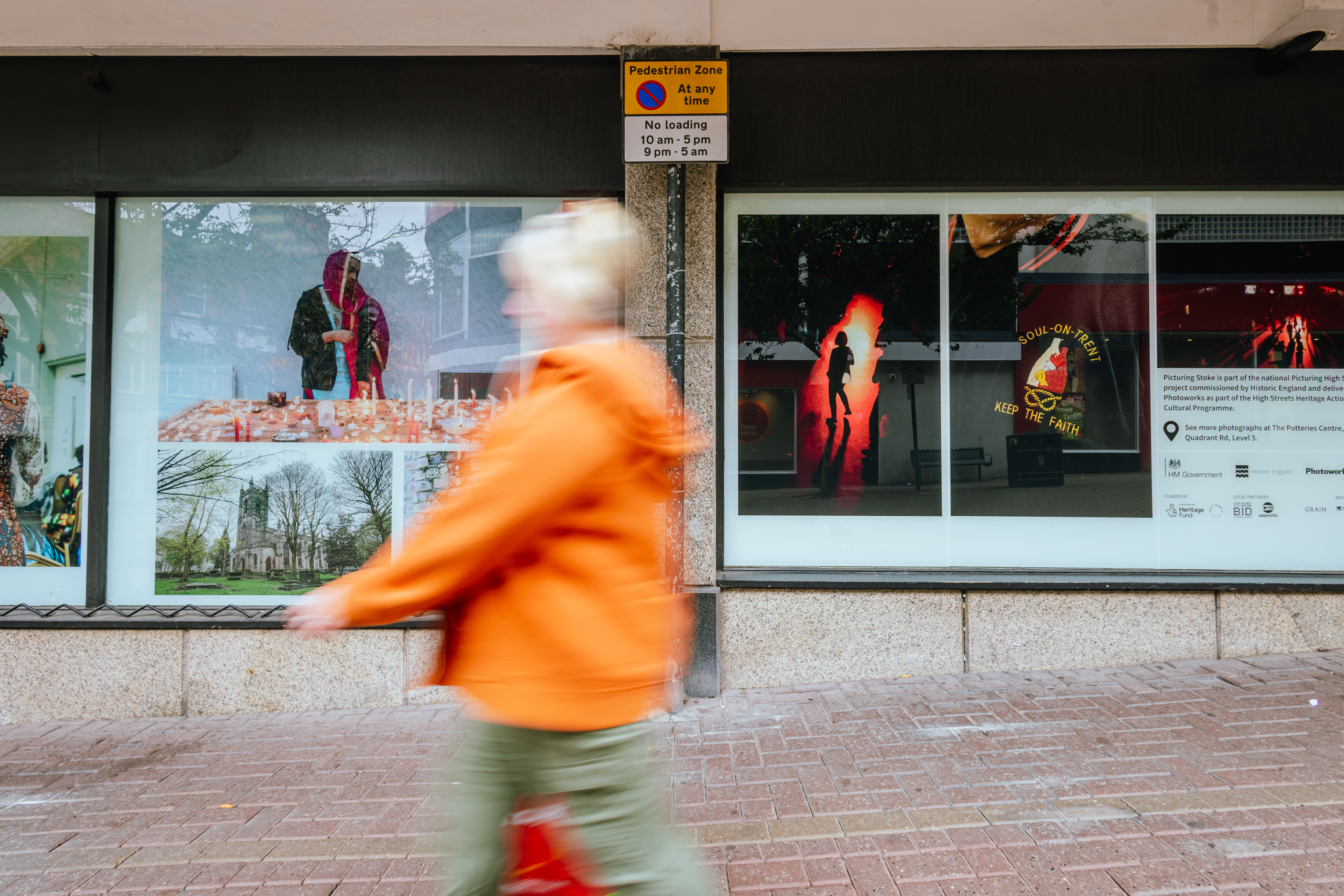 Picturing High Streets Outdoor Exhibition, Aug - Nov 2023, Stoke-on-Trent