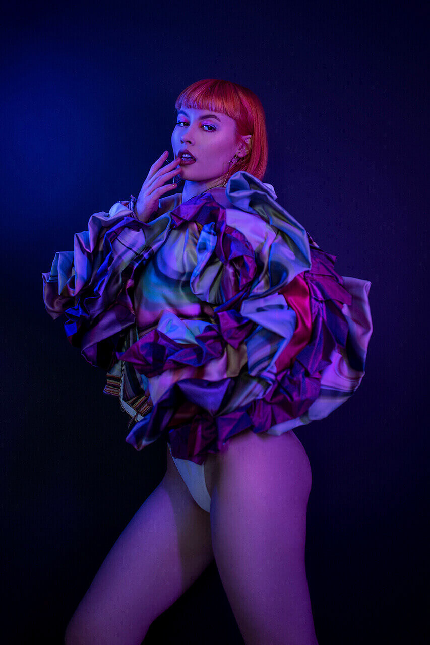 Model: Natasha Lawer   Stylist: Tom Westwood  Designer: Holly Farrow