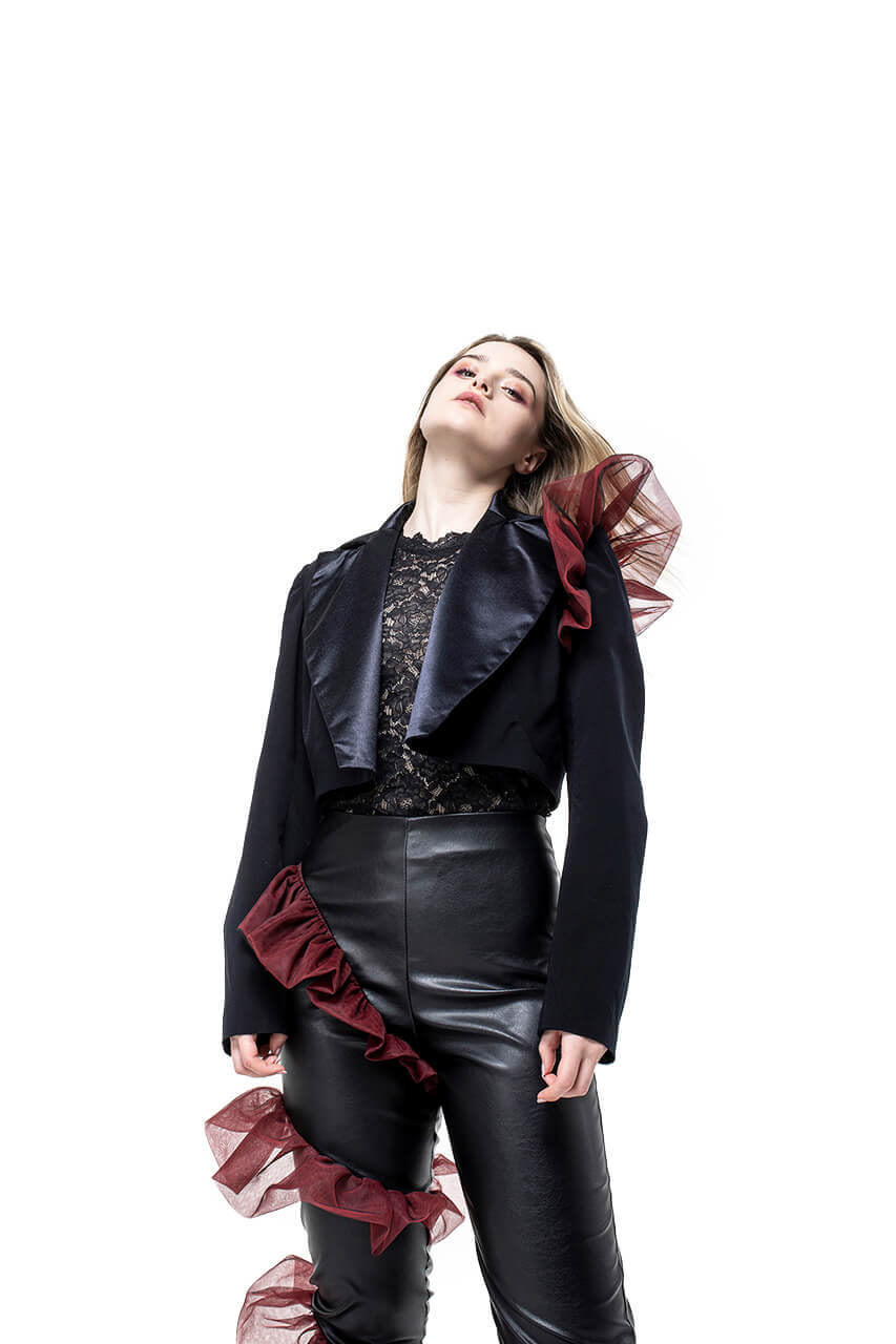 Designer: @channonhale_fashion  Model: @grace_jane_tel  Make up: @ucb_mediamakeup & @emilydidthismakeup 