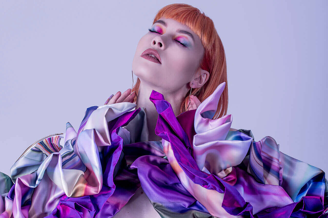 Model: Natasha Lawer   Stylist: Tom Westwood  Designer: Holly Farrow