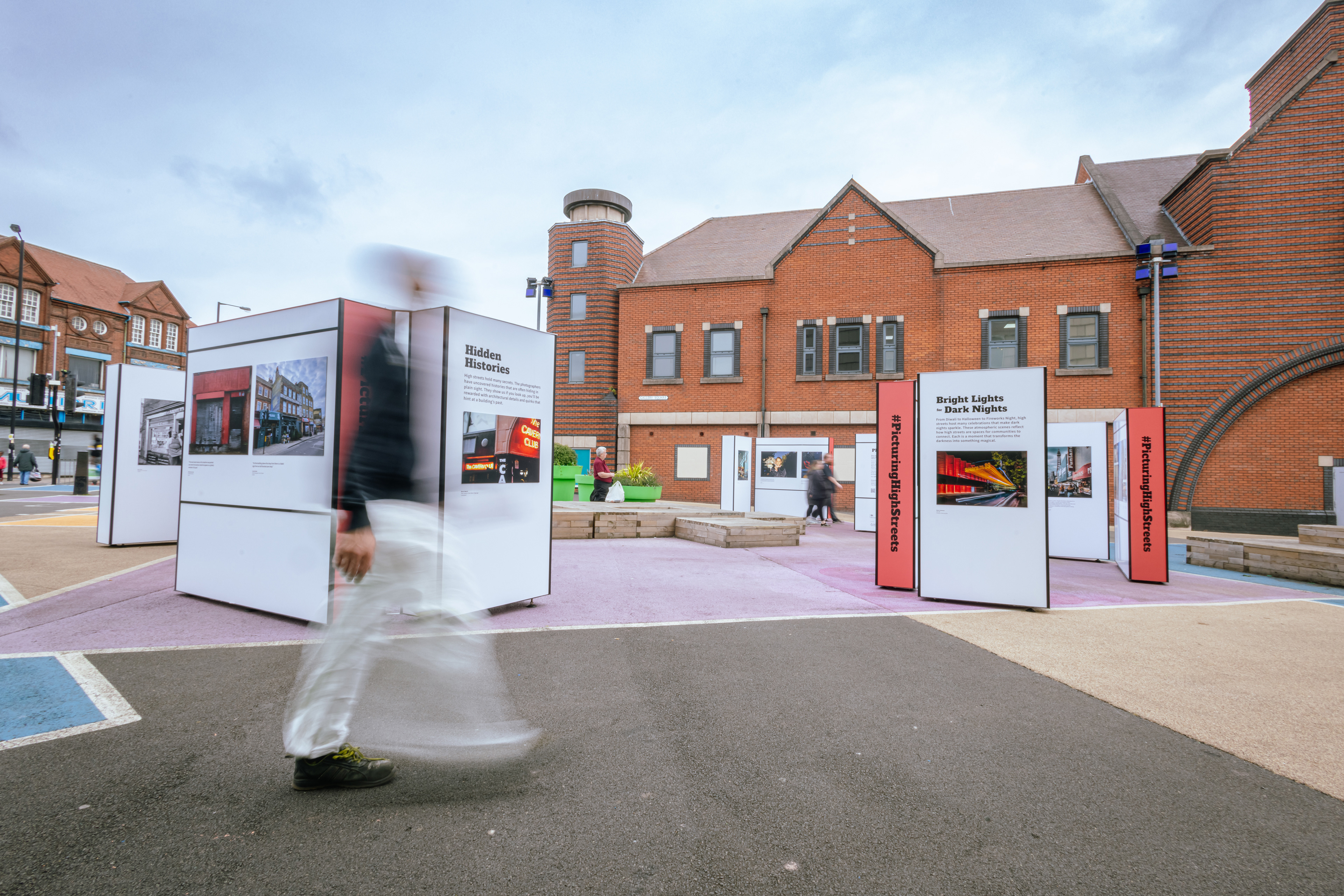 Picturing High Streets Outdoor Exhibition, Sep - Oct 2023, Walsall