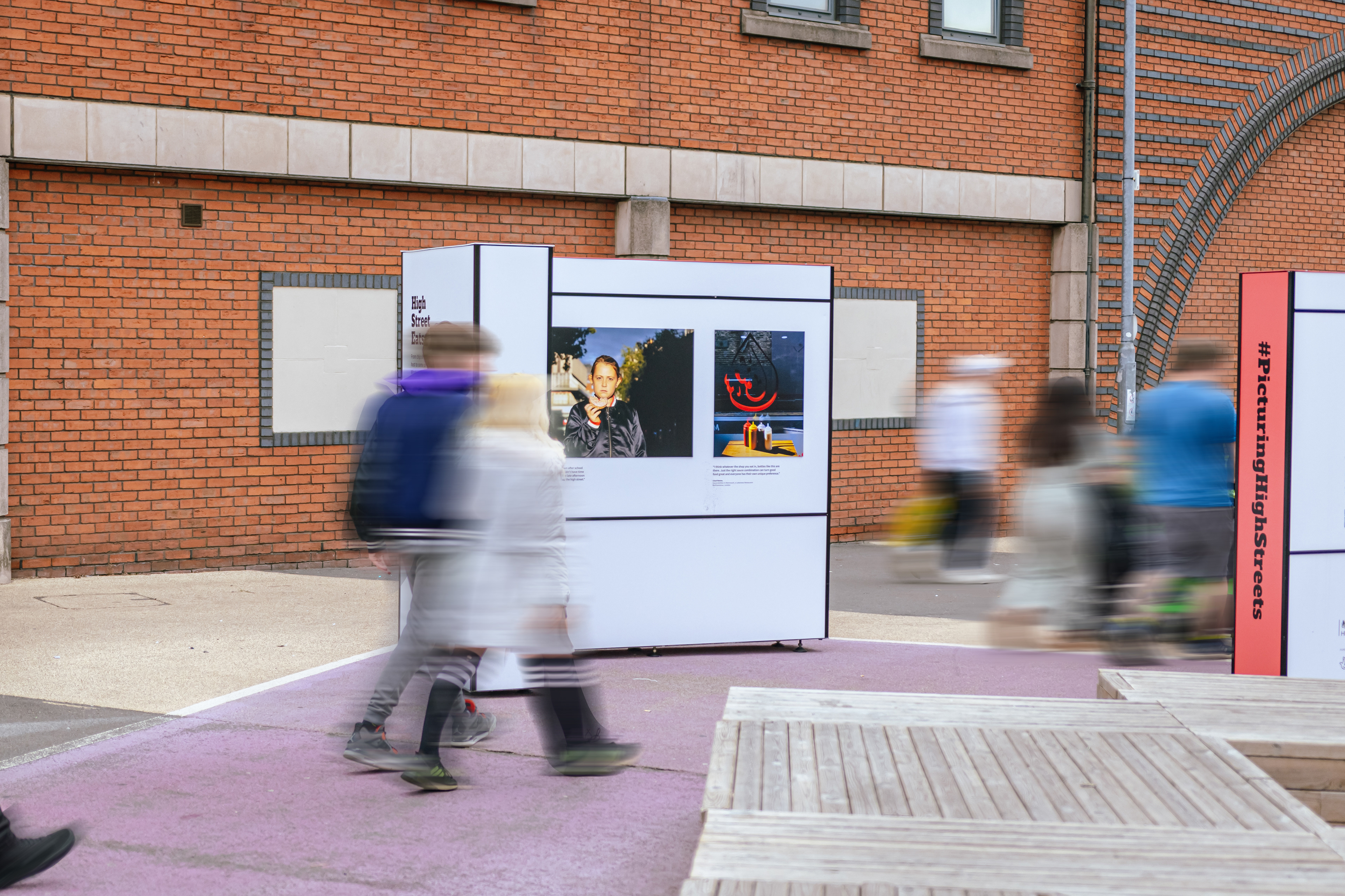 Picturing High Streets Outdoor Exhibition, Sep - Oct 2023, Walsall