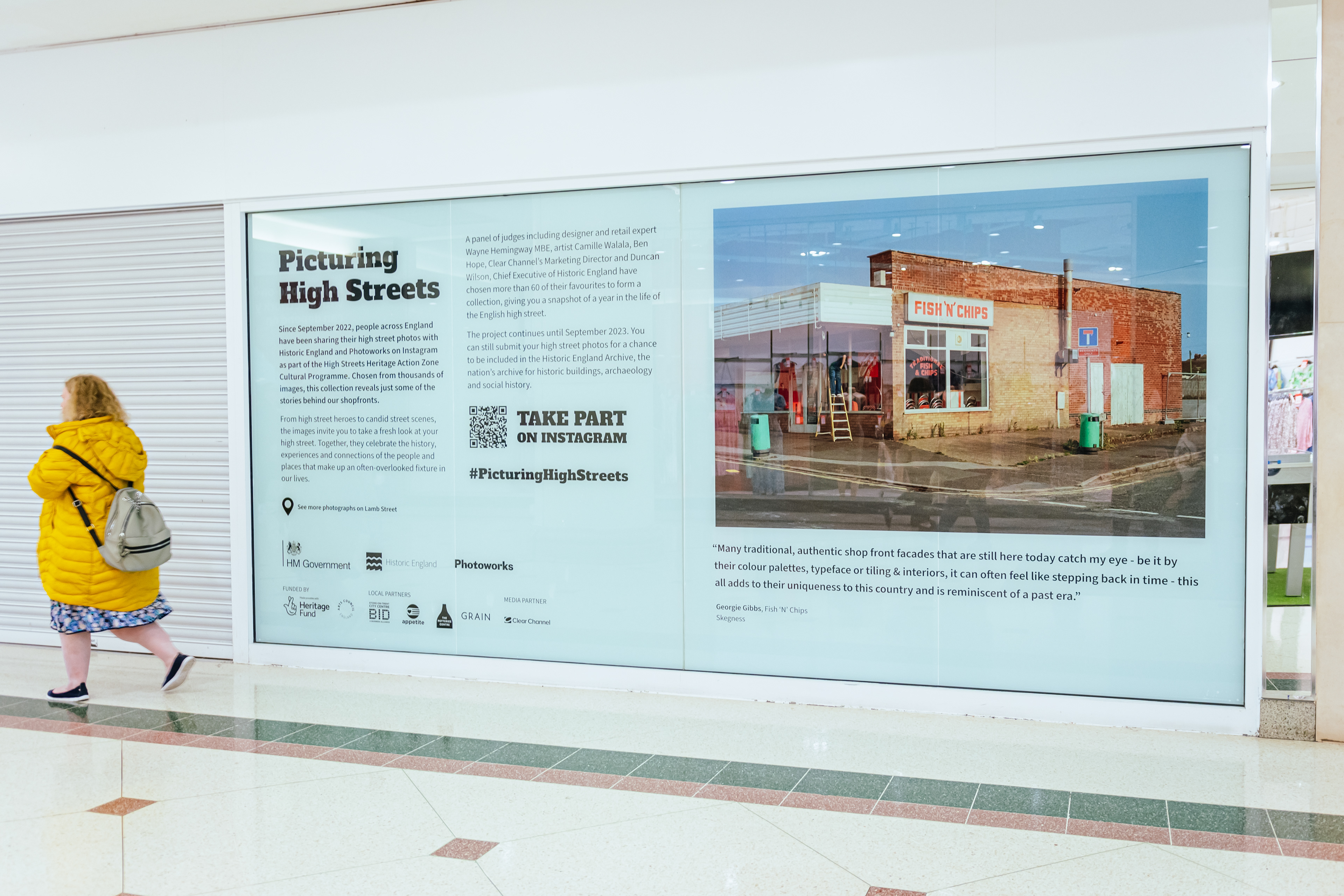 Picturing High Streets Outdoor Exhibition, Aug - Nov 2023, Stoke-on-Trent
