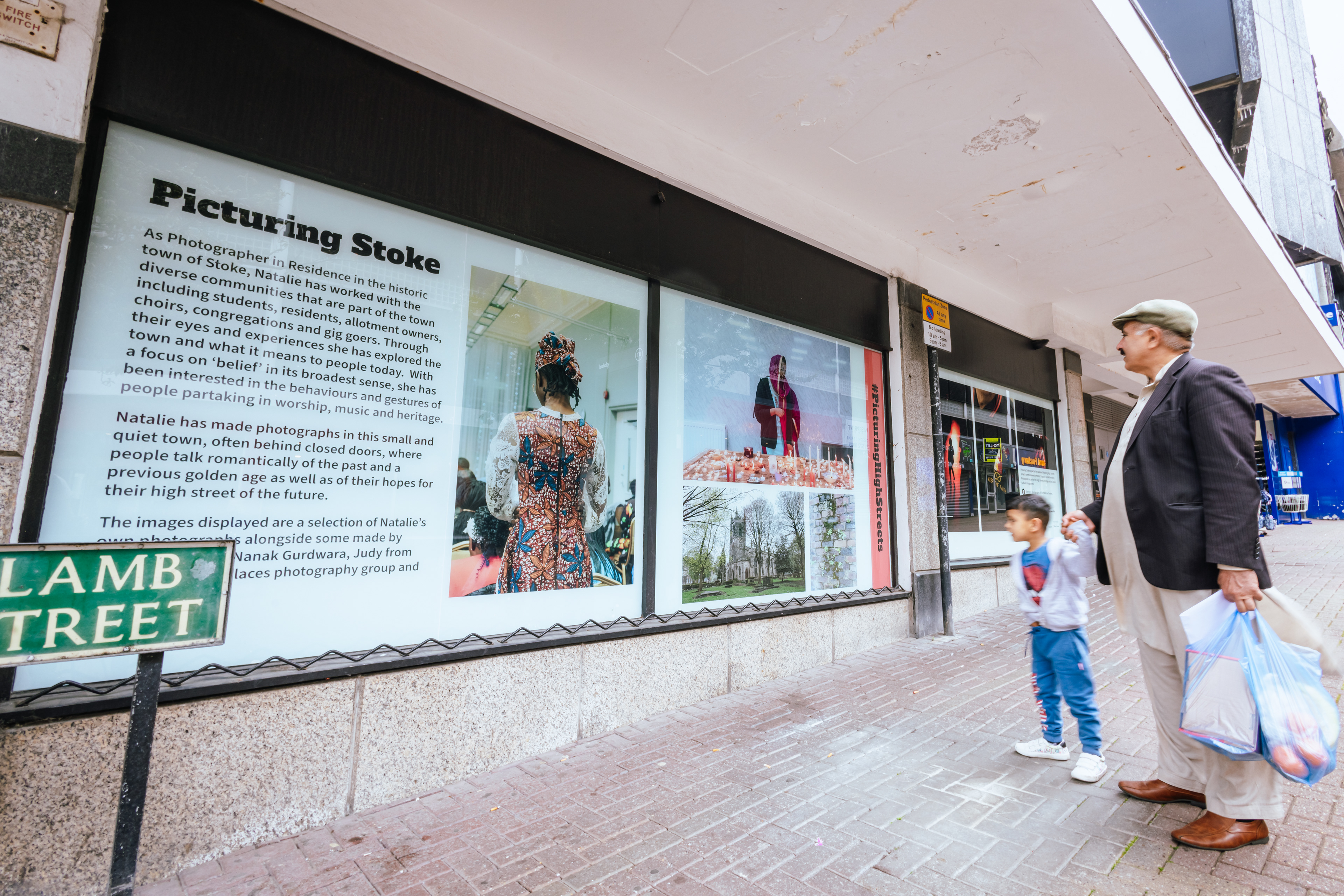 Picturing High Streets Outdoor Exhibition, Aug - Nov 2023, Stoke-on-Trent
