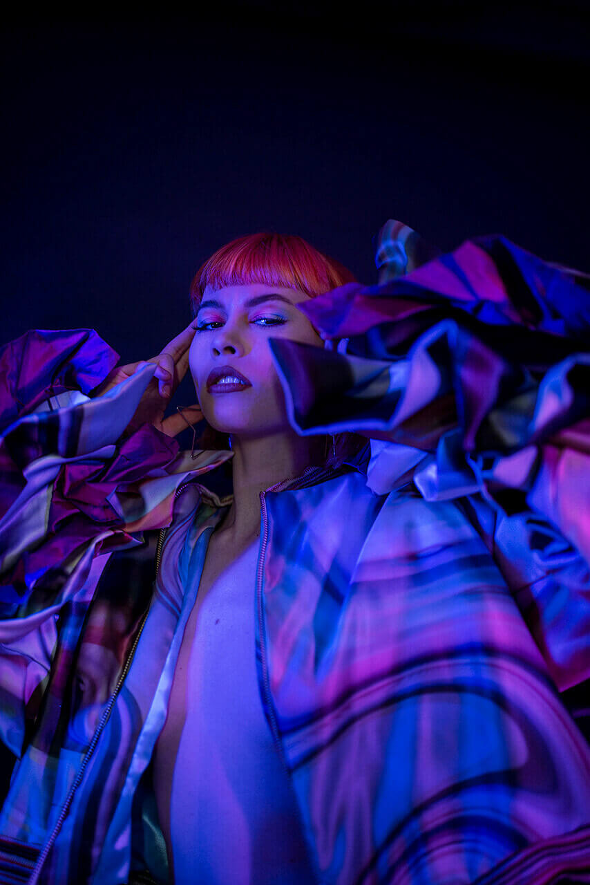 Model: Natasha Lawer   Stylist: Tom Westwood  Designer: Holly Farrow