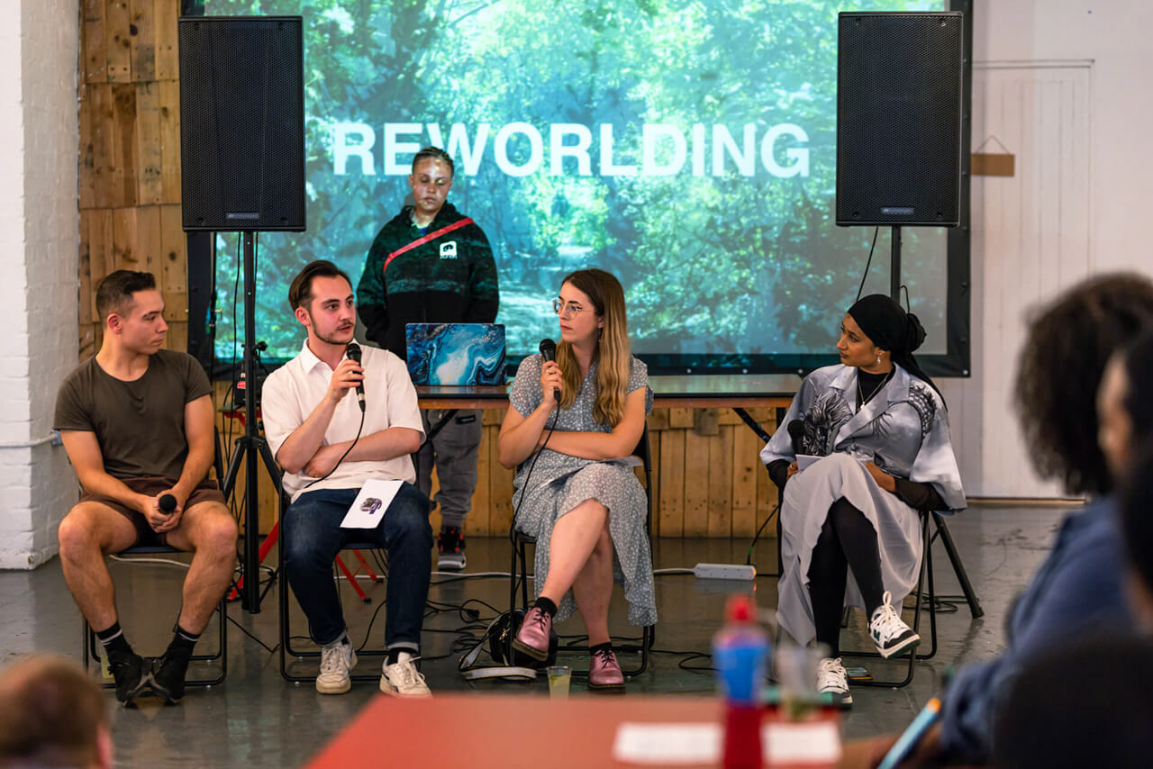 EXHIBITION "REWORLDING" by @punchrecords