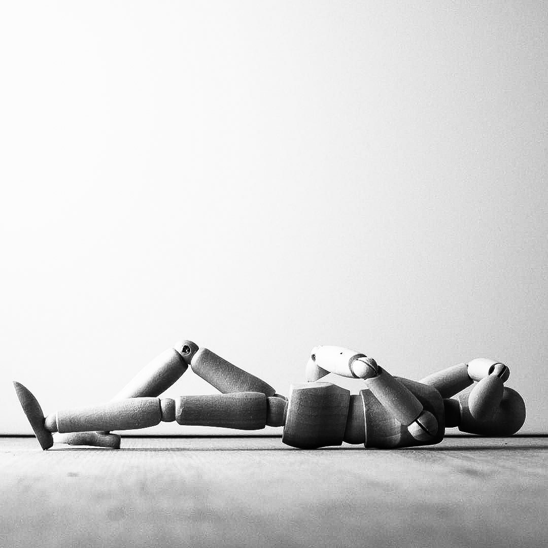 Blue | Wooden Mannequin Project | Shy Fox Photography