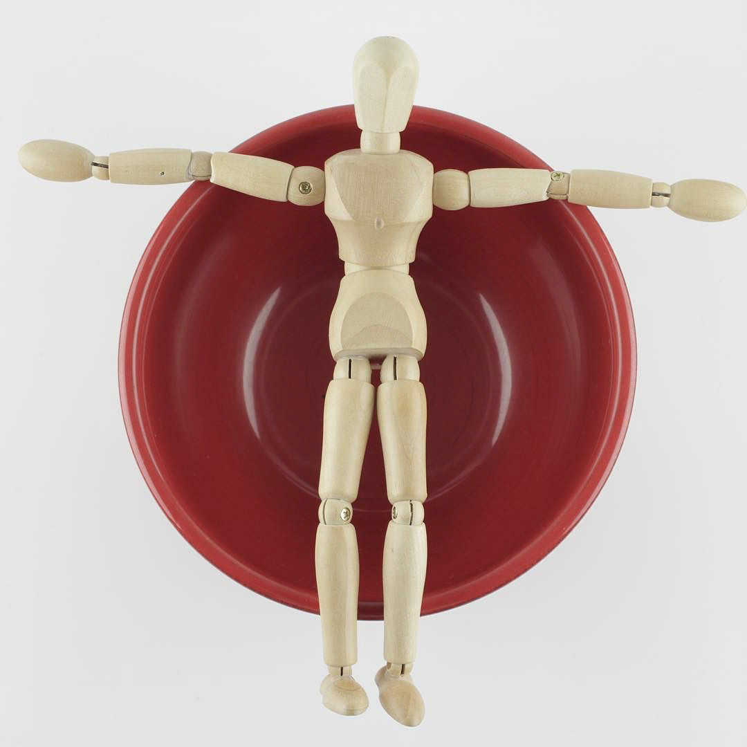 Red | Wooden Mannequin Project | Shy Fox Photography