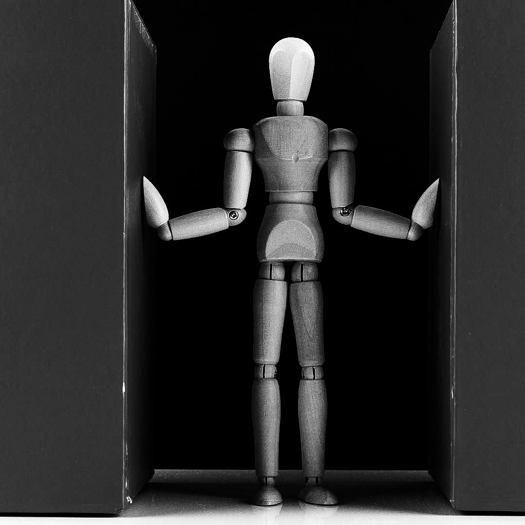 In Between | Wooden Mannequin Project | Shy Fox Photography