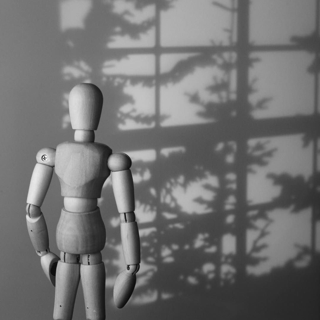 Shadows | Wooden Mannequin Project | Shy Fox Photography