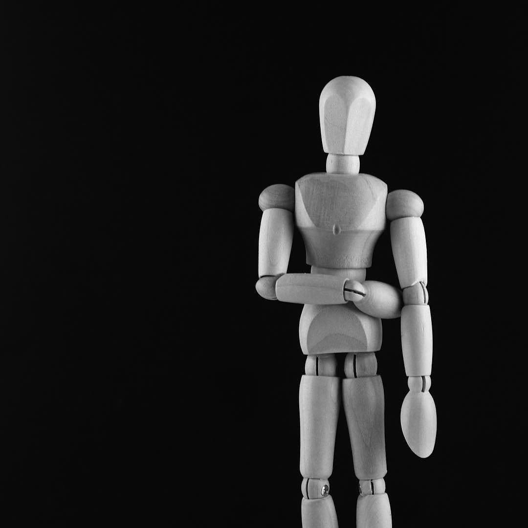 Waiting | Wooden Mannequin Project | Shy Fox Photography