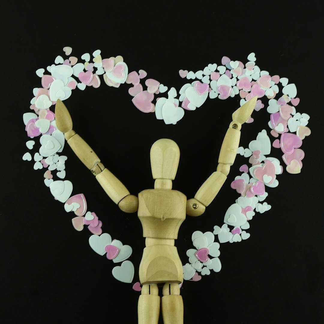 Be Mine | Wooden Mannequin Project | Shy Fox Photography