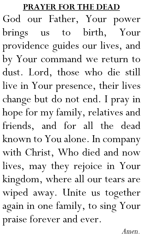 Prayer for the Dead