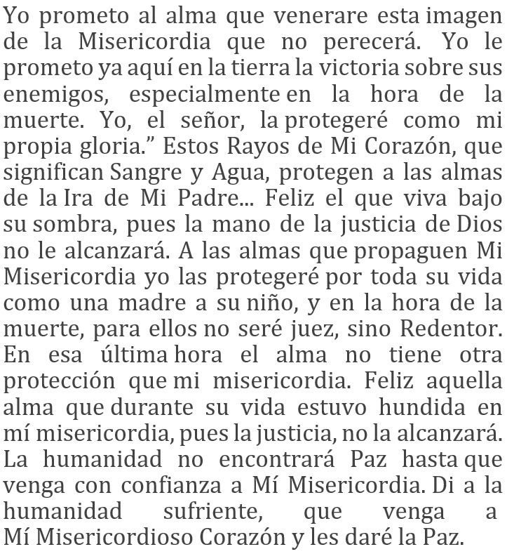 Divine Mercy (Spanish)