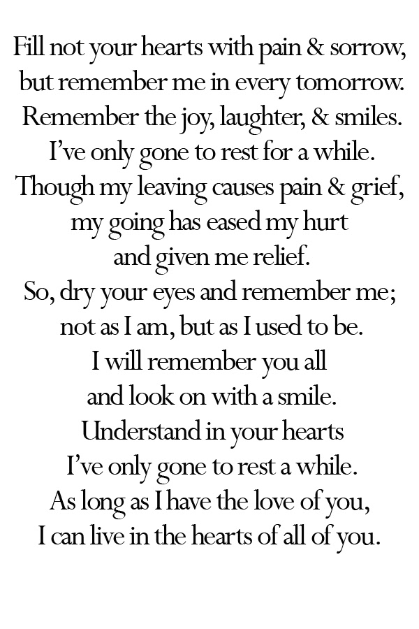 Fill Not Your Hearts