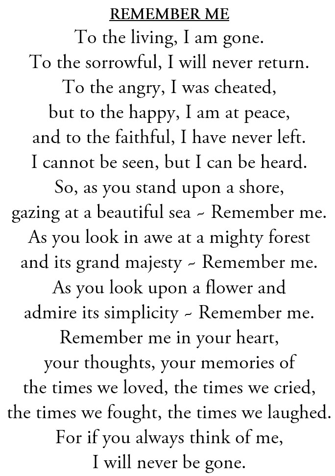 Remember Me