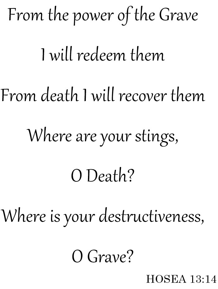 Hosea 13:14