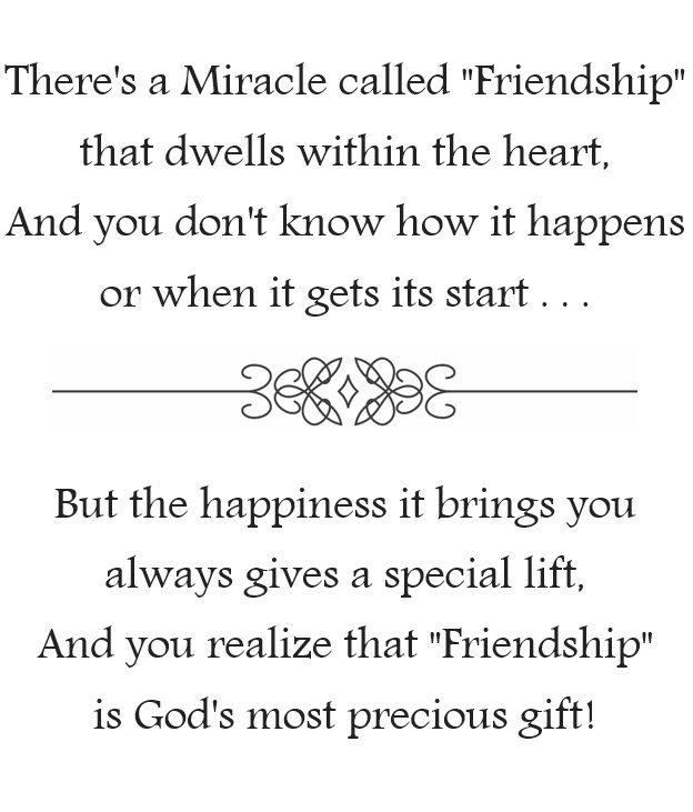Friendship Miracle