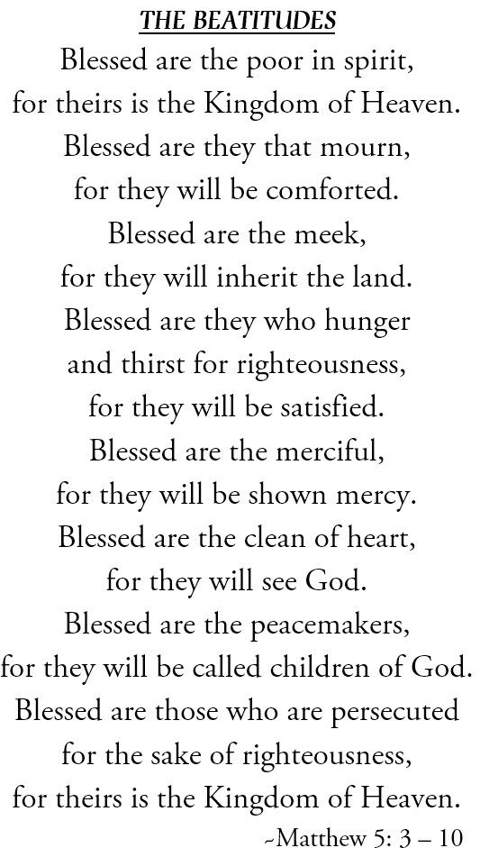 Beatitudes