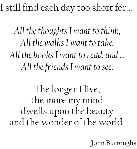 Too Little Time