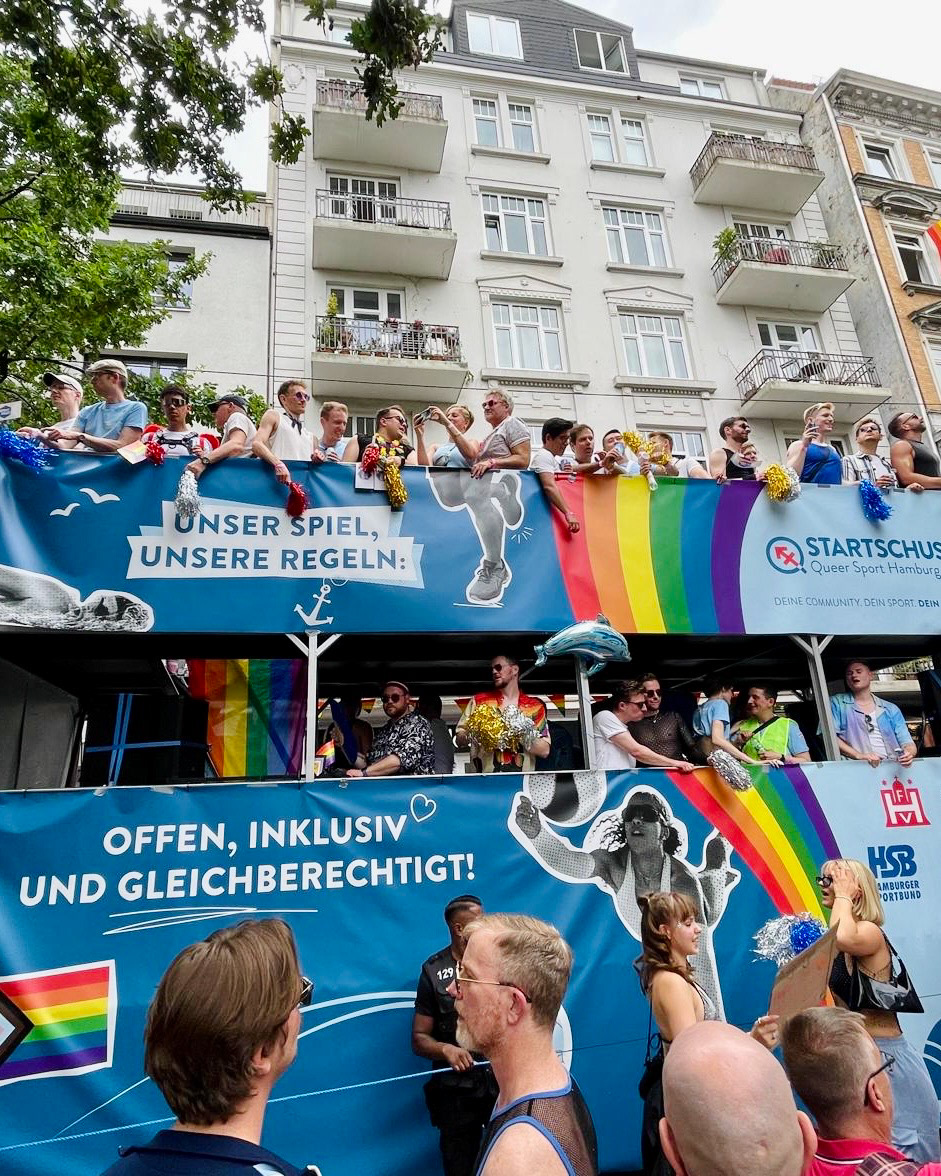 Pride Truck for Startschuss, Hamburg Pride 2024