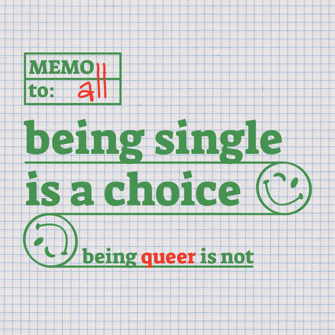 Lil’ memo to all your haters, my queer singles. Share it!