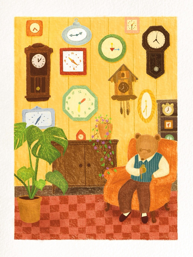 Room of Time/Digital Drawing