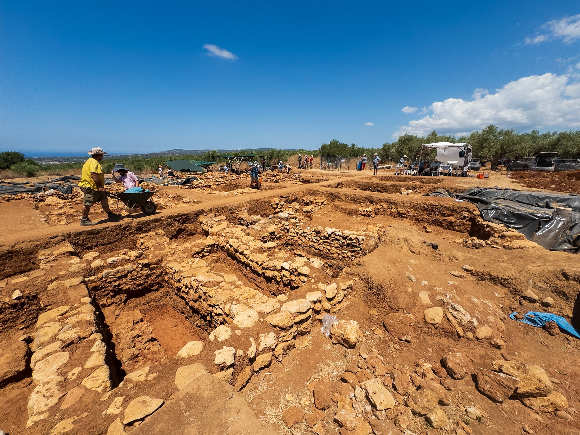 Iklaina Archaelogical Trip 2024 - Day 14 General View