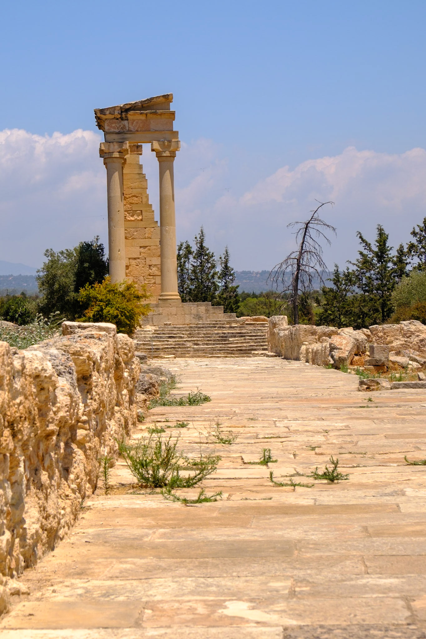 Kourion Archaeological Site - Temple of Apollo Hylates