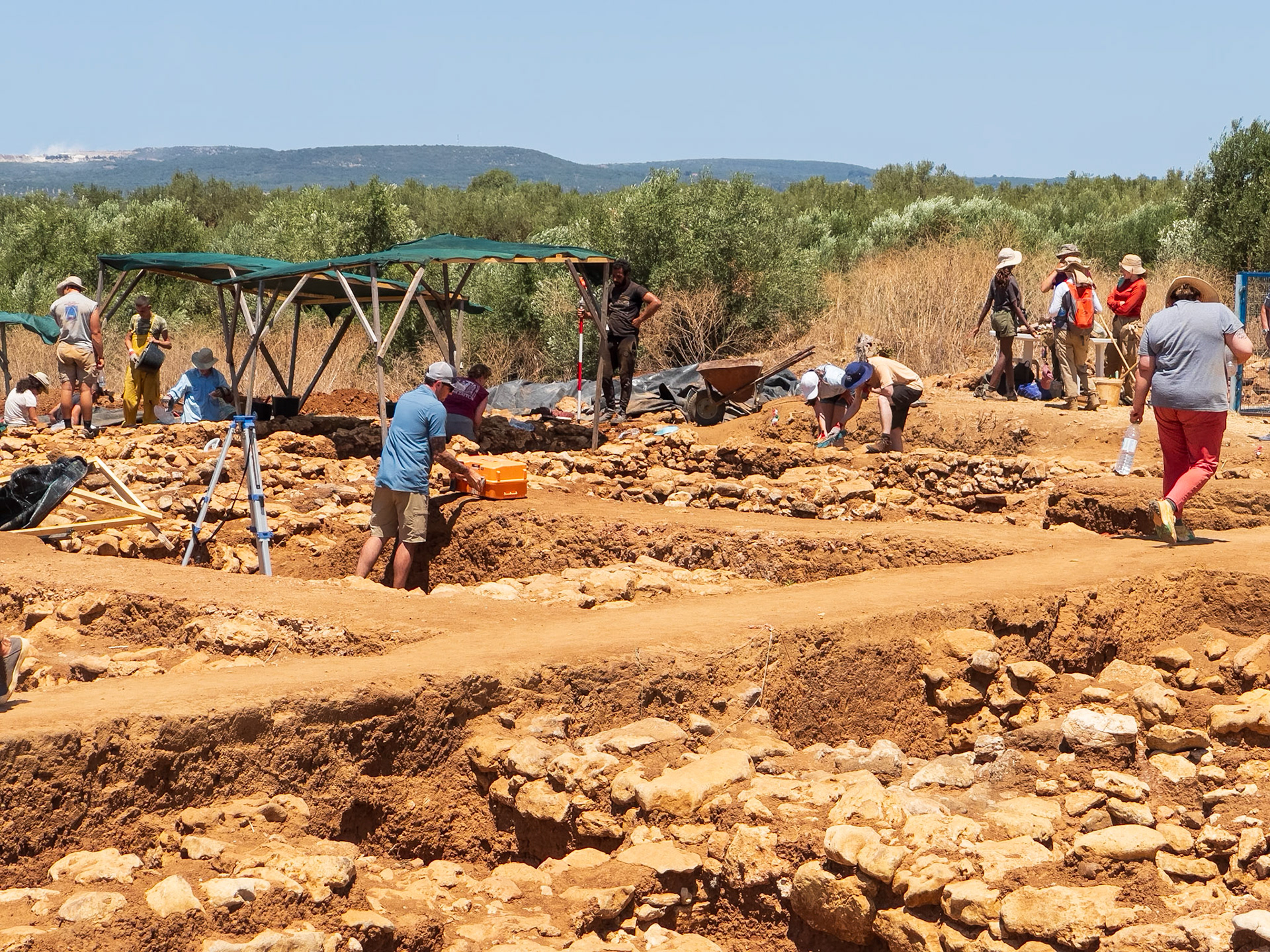 Iklaina Archaelogical Trip 2024 - Day 14 General View