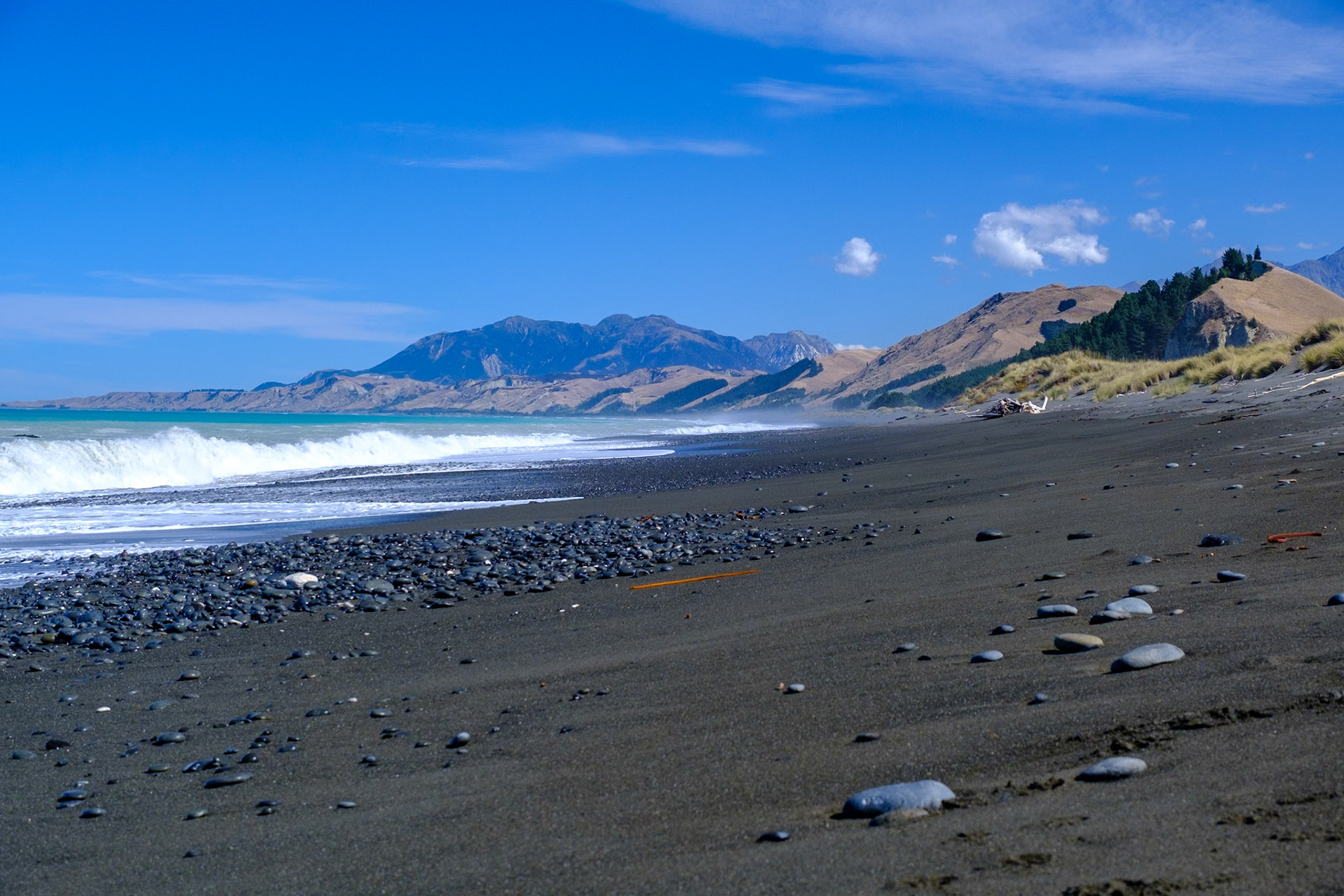New Zealand - on the road to Kaikoura
