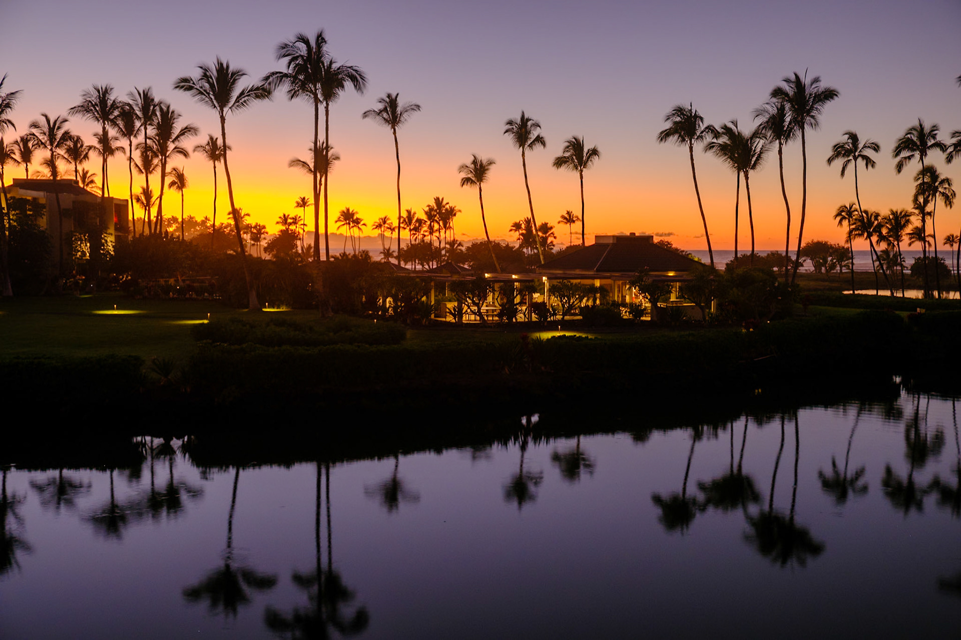 Sunset at Mauna Lani