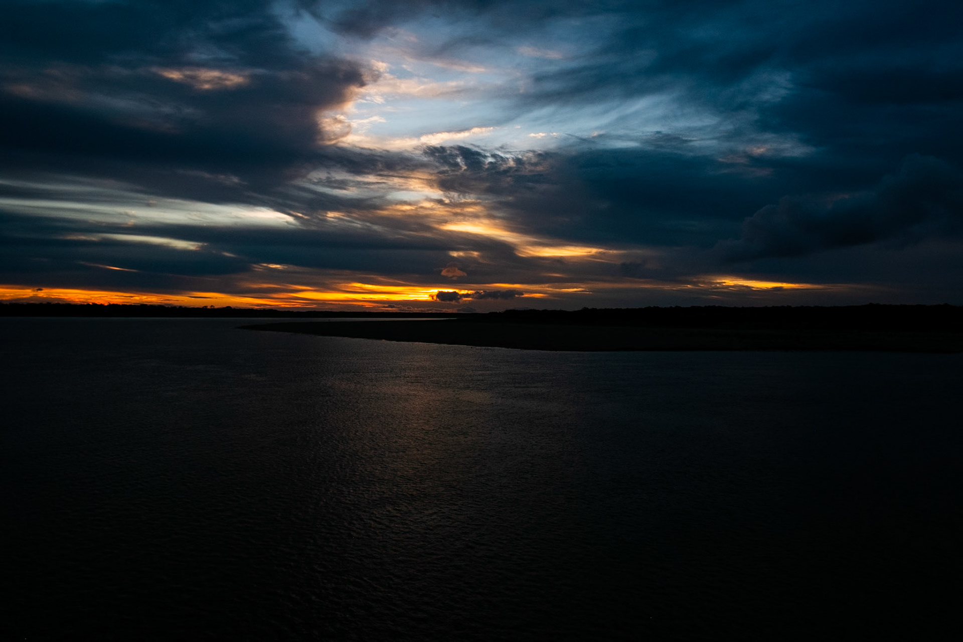 Evening on the Amazon