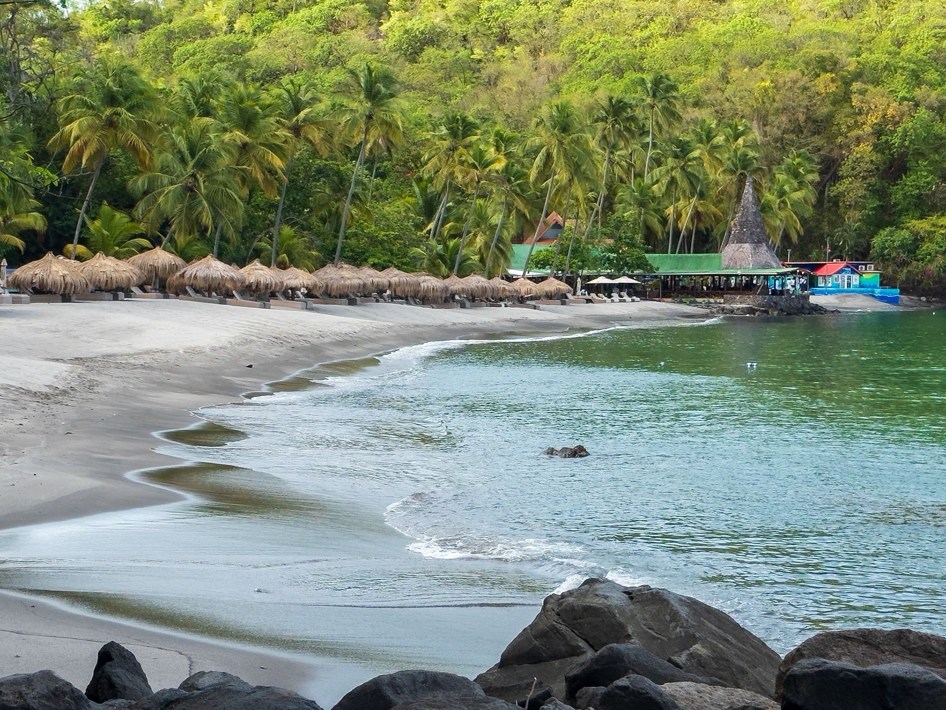 St. Lucia, Anse Chastenet Beach